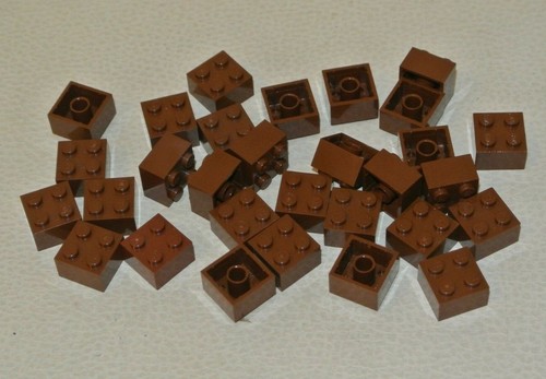 Lego lotto 30x mattoncini 2x2 - lego:,