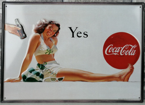 Coca cola yes insegna in - cola,