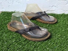 Sandali infradito Teva Ventura in sughero donna 9 neri in pelle 6503