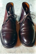 Alden chukka boots - Shell Cordovan, size 7 US 