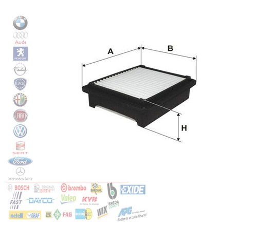 Filtro aria suzuki jimny - aria,