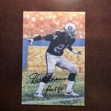 Willie Brown Firmato Goal Line