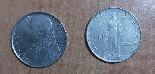 100 lire citta - del, vaticano