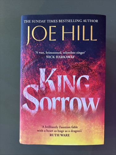 Joe hill signed king sorrow - hill,