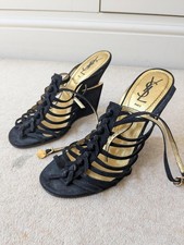 Sandali con zeppa Yves Saint