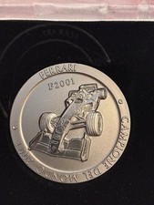 Medaglia in titanio Ferrari