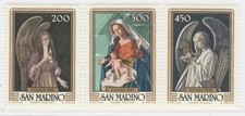 Dipinti di Natale San Marino di G. Sciltian 1982 MNH** serie completa A19P42F838