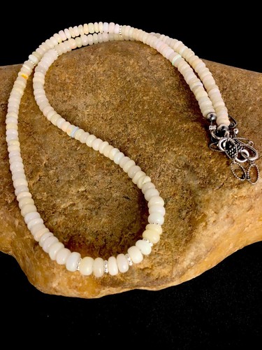 Collana perle etiopi opale - collana,