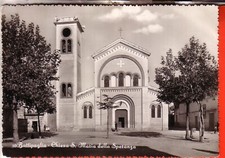 CARTOLINA  BATTIPAGLIA  B/N VIAGGIATA   1955 CHIESA DELLA SPERANZA  OCC
