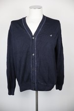 BROOKSFIELD MAGLIONE CARDIGAN UOMO TG 52 MAN SWEATER VINTAGE CASUAL LANA LOGO