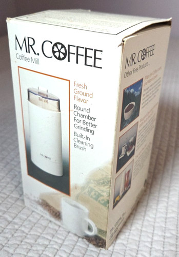 Caffettiera macina bianco - mr,