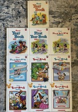 Disney's Year Book Lot of 10