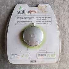 NUOVA scheda audio esterna Griffin iMic USB 2004 PC MAC T3041LL/A con unità CD-R