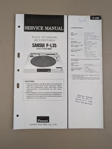 Sansui l35 giradischi dd - sansui,