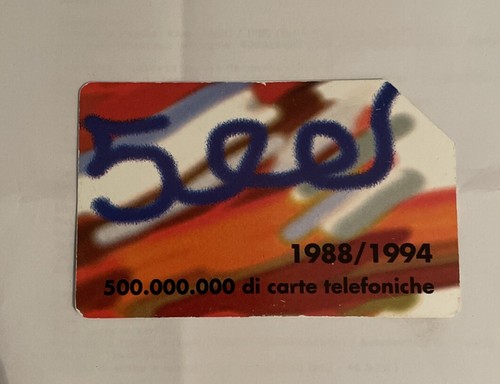 Scheda telefonica sip rara - scheda,