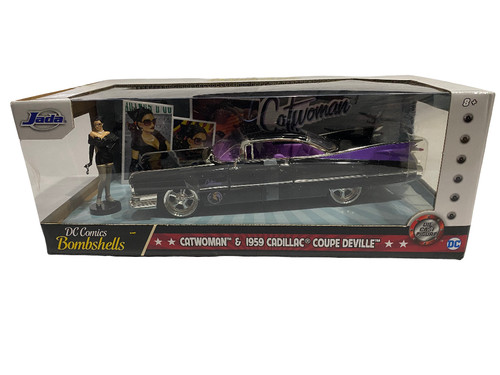 Catwoman 1959 cadillac coupe - catwoman,