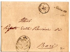 BINETTO(BARI ) 1875-TIMBRO DI