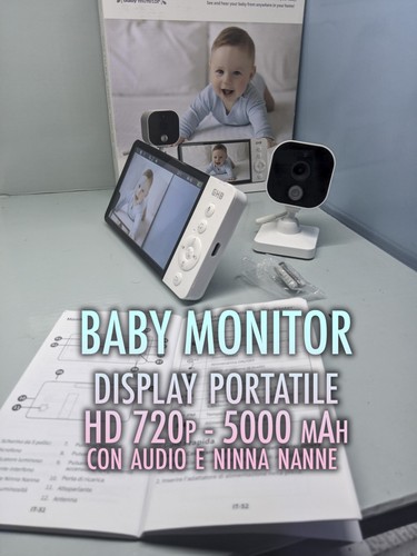 Baby monitor webcam display - baby, e