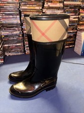 Stivali pioggia burberry - pioggia,