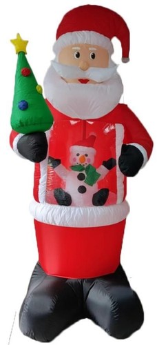Babbo natale gonfiabile - natale,