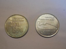 gettone argento 20° circuito motore Paul Ricard 1970 1990