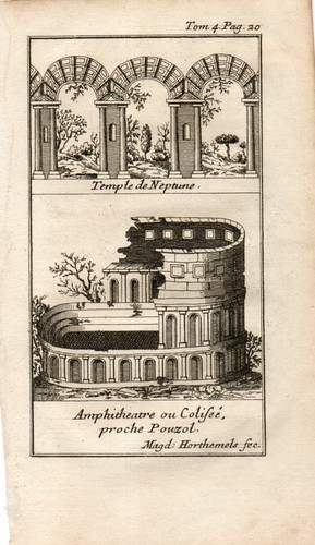 Stampa antica pozzuoli - stampa,