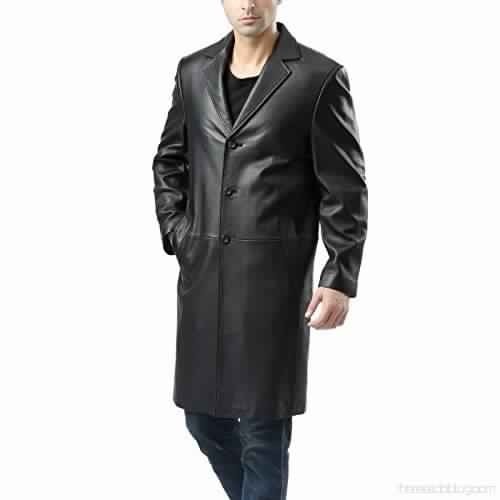 Cappotto lungo uomo vera - , pelle