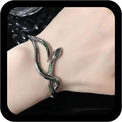 Verde cristallo serpente - verde,