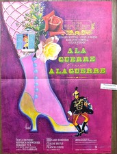 Affiche Cinéma A LA GUERRE