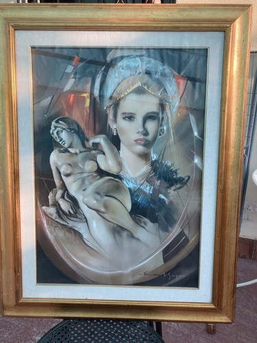 Quadro dipinto olio - quadro,