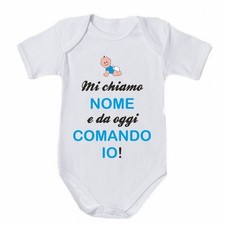 Body Bimbo con stampa nome da