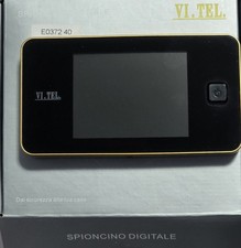 Spioncino Digitale Porta Con Display Lcd Telecamera Vitel E0372 Oro