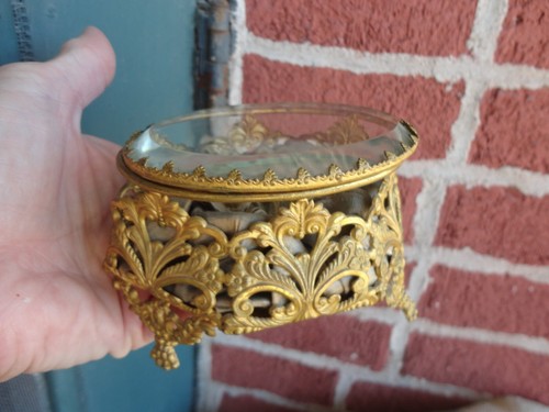 Antico cofanetto portagioie - antico,
