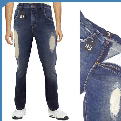 Met jeans uomo blu - met,