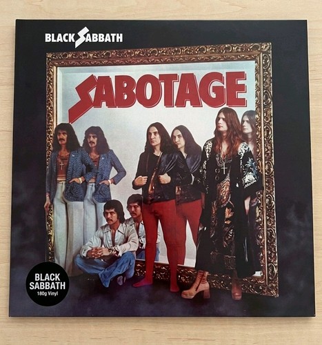 Black sabbath sabotage - black,