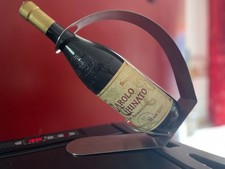 Porta bottiglia in acciaio