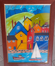 QUADRO ARTE NAIF PAESAGGI