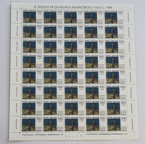 Vaticano 1977 san francesco - 1977,