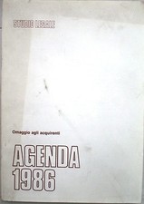 X 0597 AGENDA 1986 – TABELLE ED ELENCHI DELL’AGENDA DI STUDIO LEGALE E NOVITA...