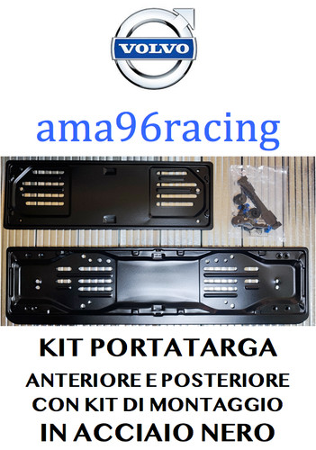 Kit portatarga completo - ant., e