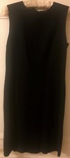 Abito nero piccolo italiano firmato CarlaG taglia 10 