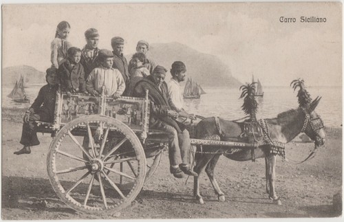 Carro siciliano costumi - -,