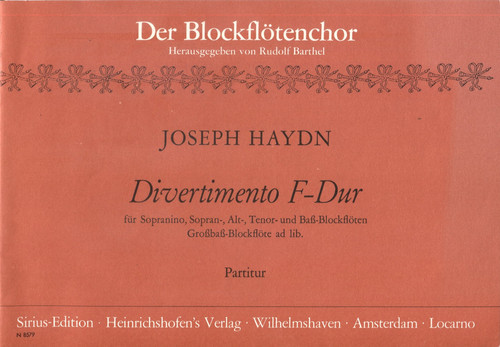 Haydn divertimento in - in, fa