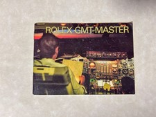 Libretto ROLEX GMT-MASTER 595.02 DEL 2002  16710, 16713, 16718
