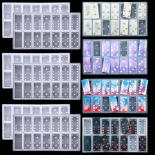 3 Set Stampo Domino per Resina