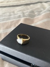 Anello Oro E Diamanti di Damiani, Usato Riportato A Nuovo