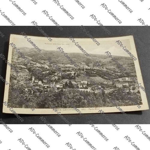 Cartolina rocca canavese - rocca,