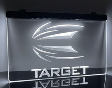 Target Darts Neon LED Sign