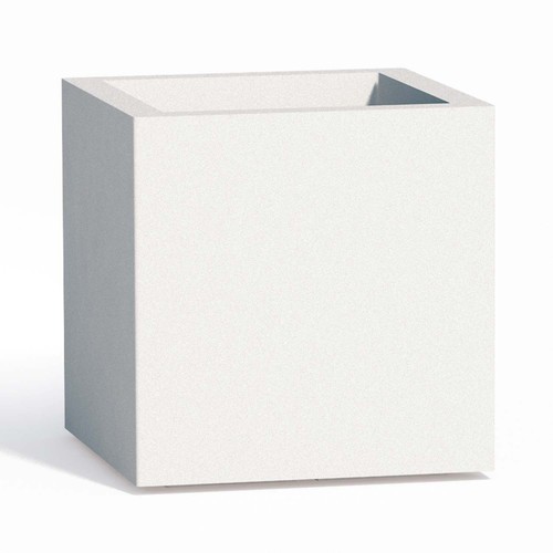Vaso resina h40 alto moderno - vaso,