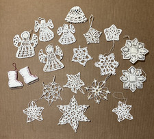 Crochet Starched Snowflakes &